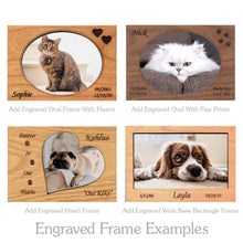 Load image into Gallery viewer, Wood Photo Urn