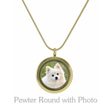 Load image into Gallery viewer, Round Photo Pendant