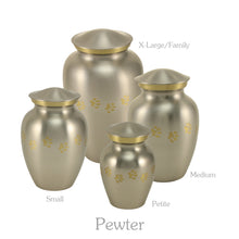 Load image into Gallery viewer, Paw Print Urn
