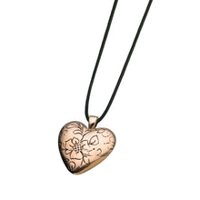 Load image into Gallery viewer, Floral Heart Pendant
