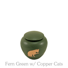 Load image into Gallery viewer, Silhouette Cat Urn