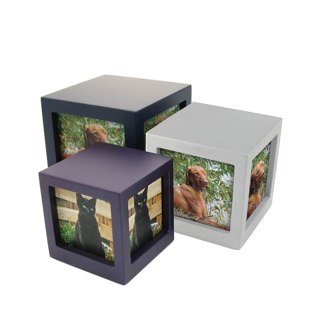 MDF Photo Cube